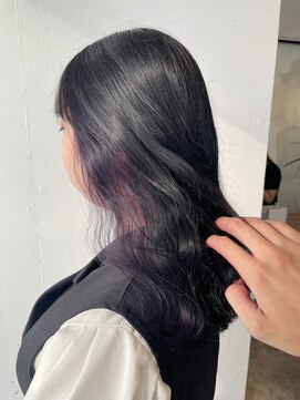 リトバイプティパ(Lit by petit-pas) イヤリング部分をブリーチしたイヤリングカラー