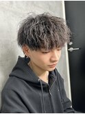 MEN'S HAIR/ダークアッシュ/ニュアンスパーマ/韓国マッシュ