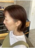 大人可愛い20代30代40代◎外ハネボブインナーカラー