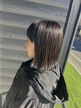 ルミ 高崎駅店(Lumi) しばれるパツっとボブ【高崎/高崎駅/Lumi高崎】