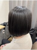 前下がりボブ