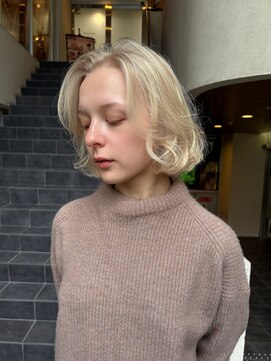 レックスヘアーインターナショナル(ReX HAIR INTERNATIONAL) 【堂安稚菜】ハイライト×ミニボブ