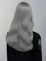 セブンルックス(7LOOKS) 【髪質改善】透明感シルバーグレー×艶髪ロング