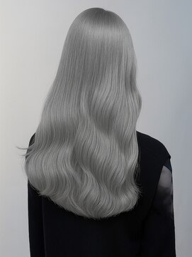 セブンルックス(7LOOKS) 【髪質改善】透明感シルバーグレー×艶髪ロング