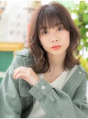 ★チェリーブラウン小顔韓国風巻き小顔クラゲヘアー20代30代★1