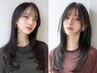 カット+カラー+前処理トリートメント￥7800 [髪質改善/ボブ/レイヤー/学割U24]