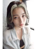 アール 北千住店(ar)&nbsp;くびれミディ/フェイスフレーミング/インナーカラー/北千住