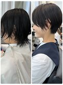 丸み縮毛矯正/ショート縮毛矯正/酸性ストレート/縮毛矯正