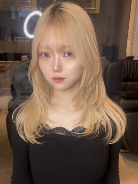 ジーナ 福岡天神(Zina) 美シルエットレイヤーカット/Zina福岡天神