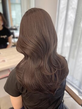 フォンズ(FONS) 透明感グレージュカラー/艶カラー/赤味なしカラー/表参道/学割