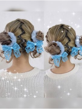 ヘアセット専門店 ナゴミ 池袋店(nagomi) ツインお団子