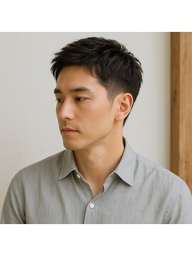 スープレックス ヘアーデザイン(SOUPREX HAIR DESIGN) 大人メンズ　刈り上げビジネスショート　20代 30代 40代 50代