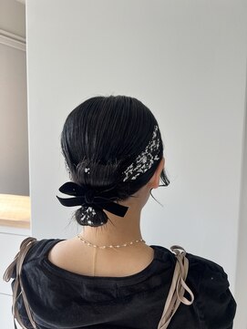 ヤーン(yaan) タイトシニヨン