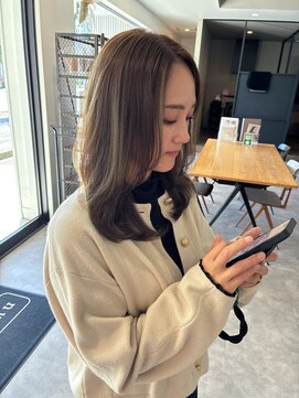 ナンバー(number+) 20代30代透明感カラーマットベージュ