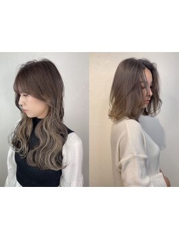 【難波3分/年中無休/9-22時】こまめにメンテナンスできる《カット+カラー\5000～》値段以上の価値に感動！