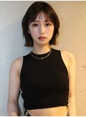 《CODE.LINE》耳掛けくびれボブ