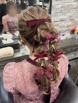 オズ 梅田店(OZ)&nbsp;編みおろしツインポニー♪♪