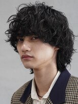 フィフス 渋谷(fifth)&nbsp;波巻きパーマツイストスパイラルパーマセンターパート渋谷メンズ