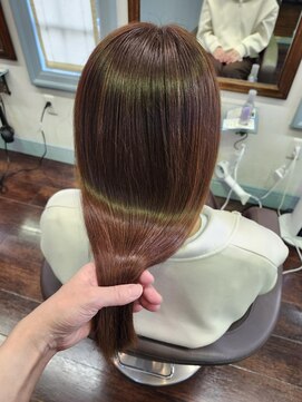 髪質改善カラー