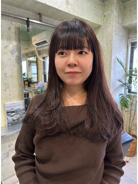 【AR.MARA】レイヤー×ラベンダーブラウン