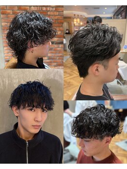 ルシア(LUCIA)の写真/清潔感と洒落感を両立！メンズパーマ・カットで「なりたい」を叶えるサロン♪