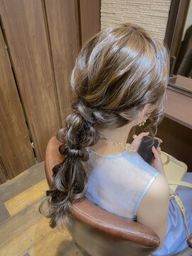 セットサロン ラビッシュポー(Setsalon RabichePow) 編み下ろし