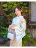 【社交着といえば】訪問着《ツースター★★》+着付け+無料ヘアセット+小物