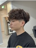 【スペインカール】【メンズパーマ】【メンズヘア】
