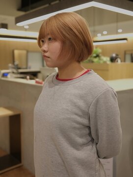 クレーデ ヘアーズ 五日市店(Crede hair's) ボブレイヤー×ハイトーン