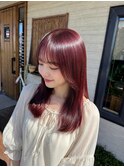 秋の艶髪叶えるボルドーカラー♪