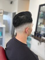 キューカンバー(CUCUMBER) ナチュラルなバックスタイル 7対3 メンズ