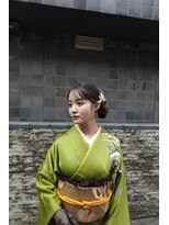 フェリーチェ(Felice)&nbsp;振袖ヘア 成人式 袴ヘア 卒業式 カチモリ ツインアレンジ