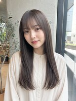 ラナ(LaNA)&nbsp;透け前髪とさらりとまとまる艶ロング