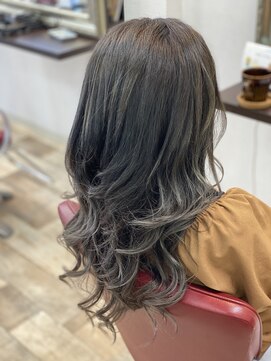 ヘアーサロン イルア 北越谷(hair salon I'LUNA) エヌドットカラーグレージュ