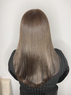 ジーナ 船橋(Zina) 髪質改善×シアベージュラテ☆Zina 石井