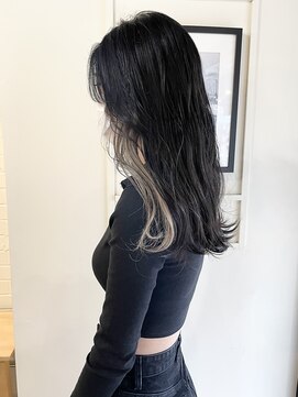 シーバイシー(CxC) インナーカラー/ホワイトベージュ/ゆる巻き