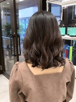 ステアケース 武蔵小杉店(stair:case)&nbsp;ミディアム人気　コテ巻き風パーマ20代30代40代50代