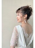 wedding hair make