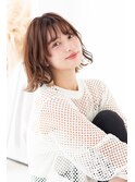 【Totia福島】外ハネクラシカルボブ×ヘーゼルベージュ