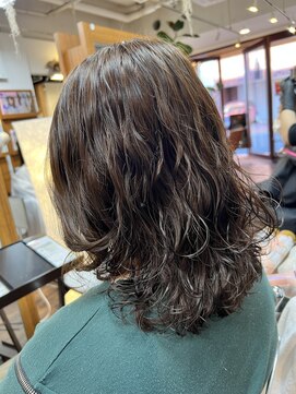 エスポワール(Espoir) コテ巻き風パーマ！