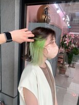 ワンズクロエ 原宿店(ONE's Chloe)&nbsp;インナーカラー/アースカラー/くびれヘア/ツートーンカラー