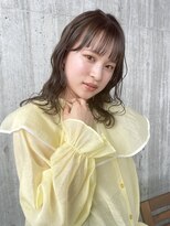 ロックス バイ マグ 松本(rocks BY MAG)&nbsp;10代20代/ブリーチなしカラー/透明感/ベージュ/ウェーブ巻き