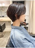 ハンサムショート/前下がりボブ/マッシュショート 銀座