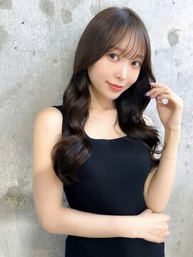 シーシンジュク 新宿南口(Sea shinjuku) 韓国風前髪×シルキーベージュ【髪質改善/新宿/マッシュパーマ】