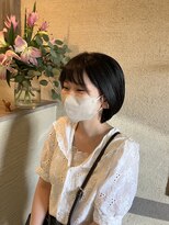 ワンネスヘアーサロン(oneness hair salon)&nbsp;ふんわりショートボブ