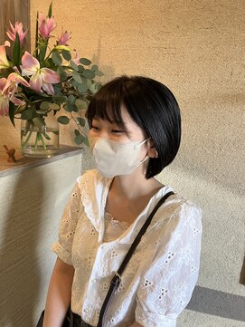 ワンネスヘアーサロン(oneness hair salon) ふんわりショートボブ