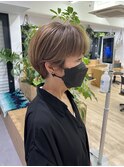 【Ocean Hair&Life 田中愛梨】ハイトーン×ベリーショート