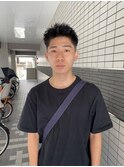 刈り上げスパイキーショート