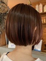 ビスクヘアデザイン(bisq hair design)&nbsp;［ミニボブ/コンパクトボブ/ボブ/ベージュカラー/ブラウン］