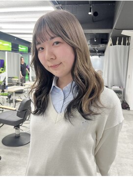 ゼスト 八王子店(ZEST) 逆インナー/アンブレラカラー【佐々木麻衣】